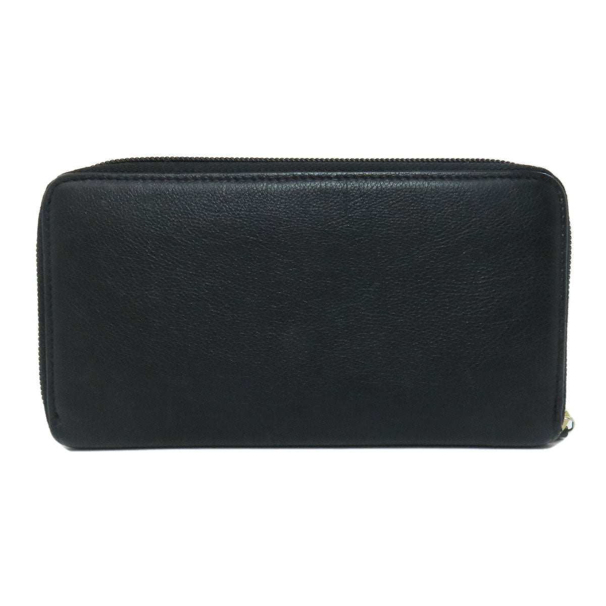 CHANEL シャネル ラウンドファスナー ココマーク ゴールド金具 長財布（小銭入れあり） カーフ レディース 中古