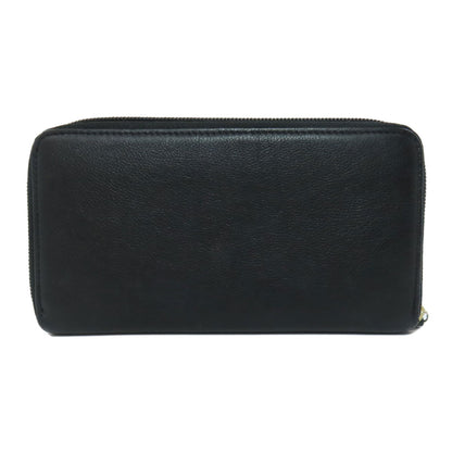 CHANEL シャネル ラウンドファスナー ココマーク ゴールド金具 長財布（小銭入れあり） カーフ レディース 中古