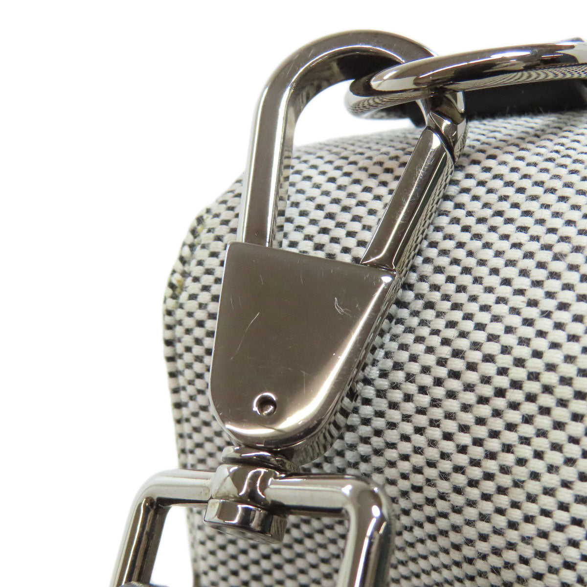 BURBERRY バーバリー ロゴ ショルダーバッグ キャンバス レディース 中古