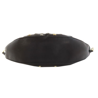 Jimmy Choo ジミーチュウ スターモチーフ スタッズ ショルダーバッグ レザー レディース 中古