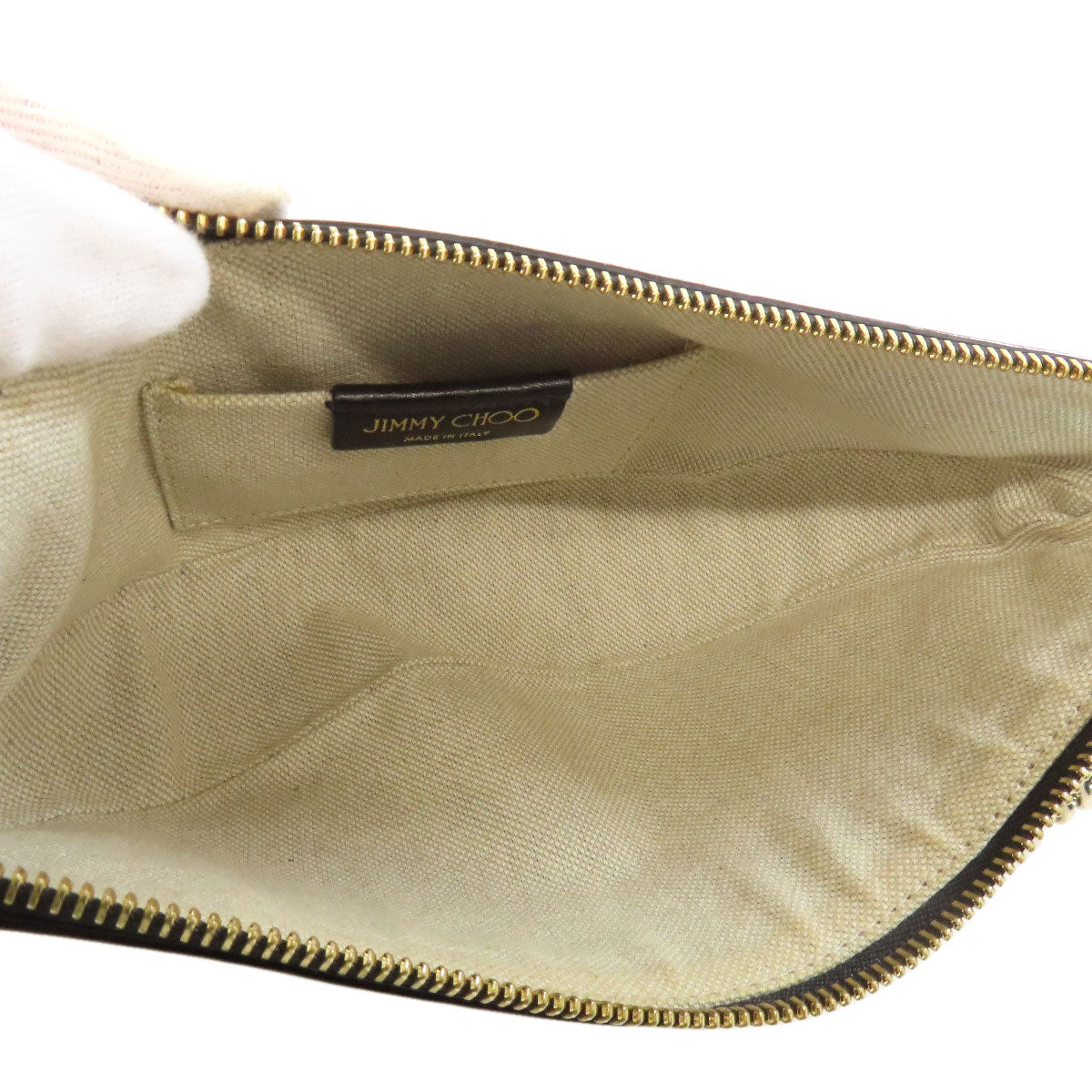 Jimmy Choo ジミーチュウ スターモチーフ スタッズ ショルダーバッグ レザー レディース 中古