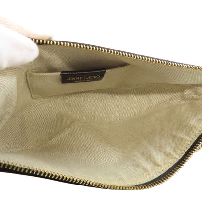 Jimmy Choo ジミーチュウ スターモチーフ スタッズ ショルダーバッグ レザー レディース 中古