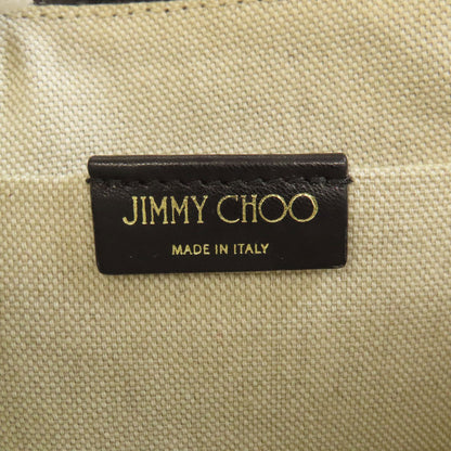Jimmy Choo ジミーチュウ スターモチーフ スタッズ ショルダーバッグ レザー レディース 中古
