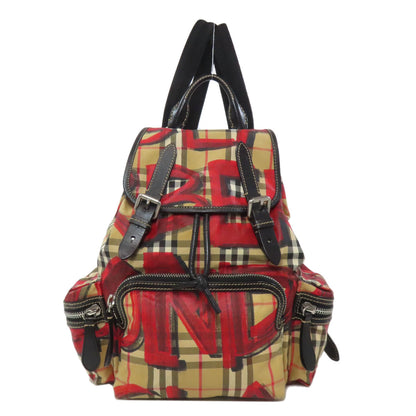 BURBERRY バーバリー グラフィティ リュック・デイパック ナイロン レディース 中古