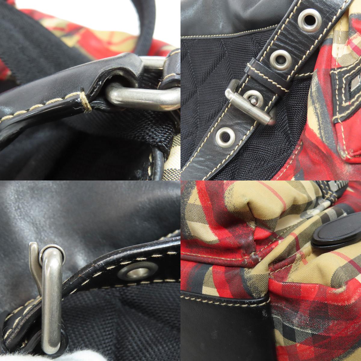 BURBERRY バーバリー グラフィティ リュック・デイパック ナイロン レディース 中古