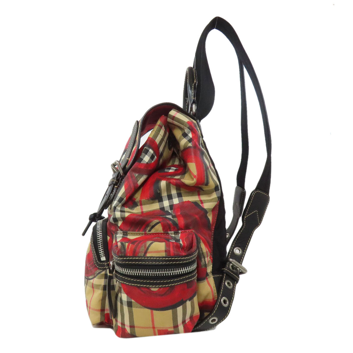 BURBERRY バーバリー グラフィティ リュック・デイパック ナイロン レディース 中古