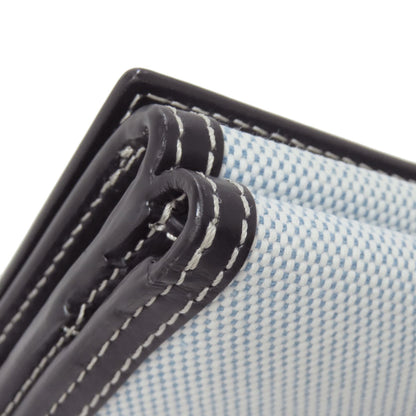 BURBERRY バーバリー ロゴ 二つ折り財布（小銭入れあり） キャンバス レディース 中古