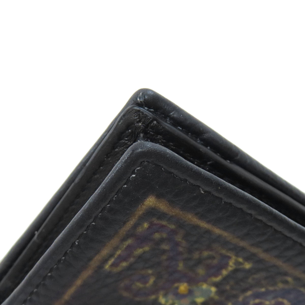 ETRO エトロ フラワーモチーフ カードケース レザー レディース 中古