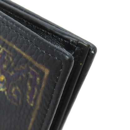 ETRO エトロ フラワーモチーフ カードケース レザー レディース 中古
