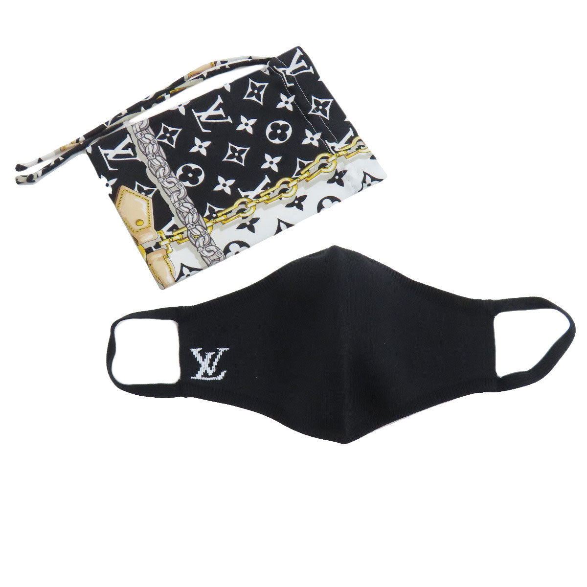 LOUIS VUITTON ルイヴィトン M76748 マスク マイユ その他 ナイロン レディース 中古