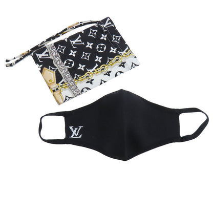 LOUIS VUITTON ルイヴィトン M76748 マスク マイユ その他 ナイロン レディース 中古