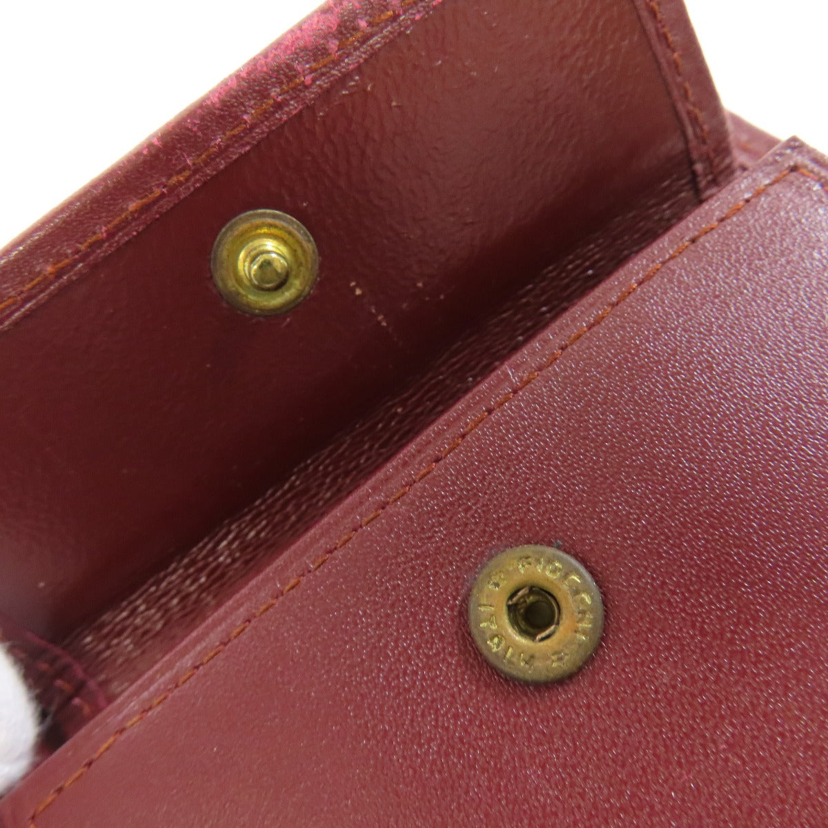 CARTIER カルティエ マストライン 二つ折り財布（小銭入れあり） レザー レディース 中古