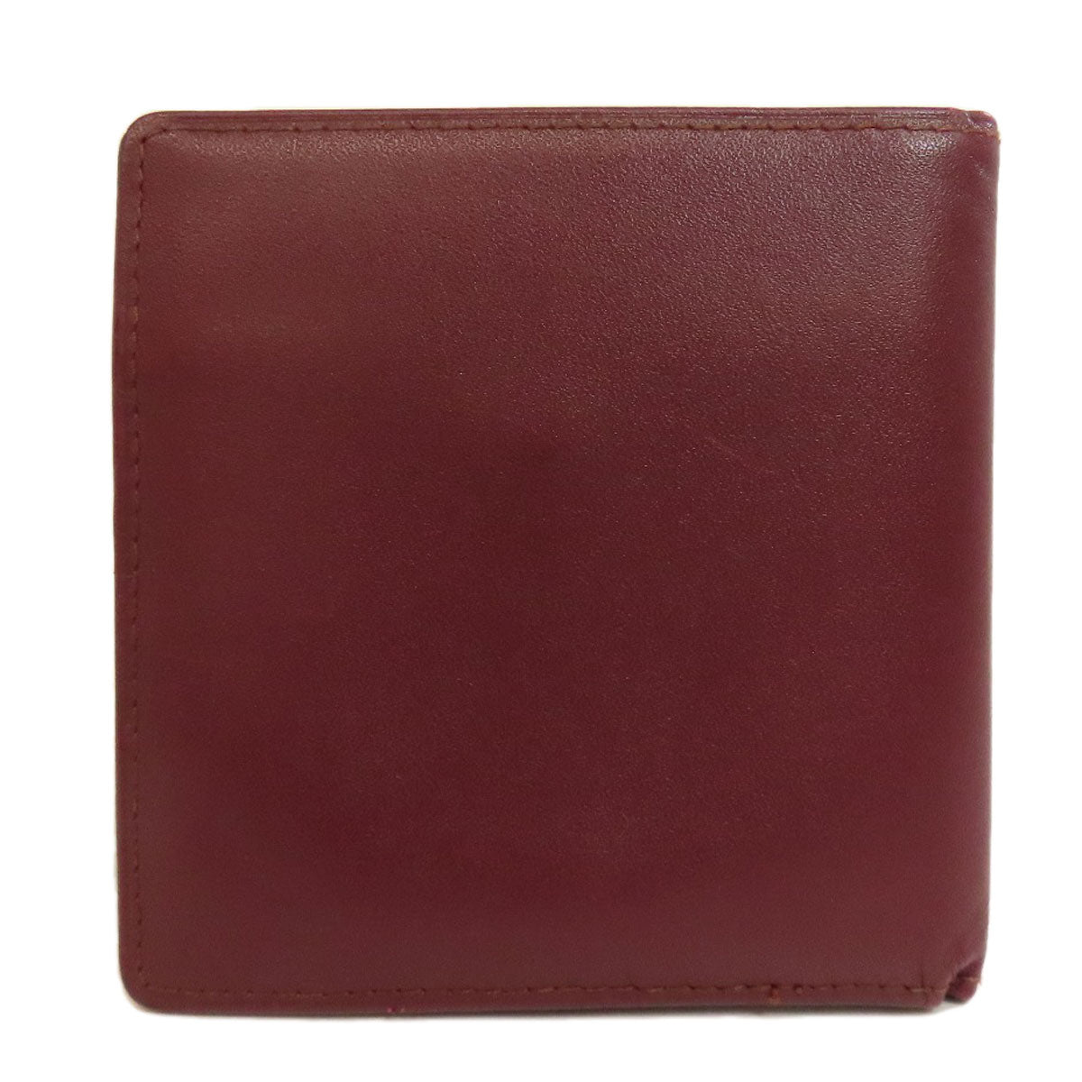CARTIER カルティエ マストライン 二つ折り財布（小銭入れあり） レザー レディース 中古