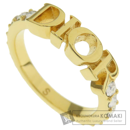 CHRISTIAN DIOR クリスチャンディオール ロゴ リング・指輪 金属製 レディース 中古