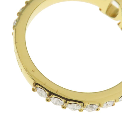 CHRISTIAN DIOR クリスチャンディオール ロゴ リング・指輪 金属製 レディース 中古