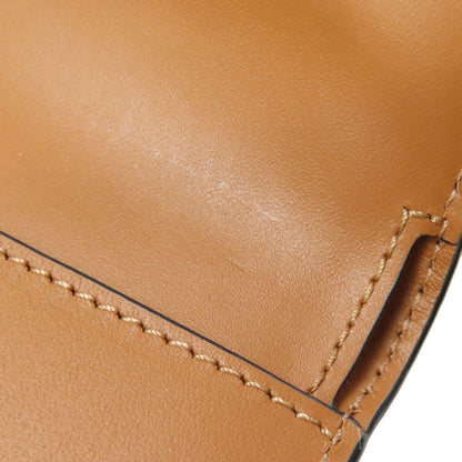 LOEWE ロエベ リピート バーティカル ウォレット スモール 二つ折り財布（小銭入れあり） カーフ レディース 中古