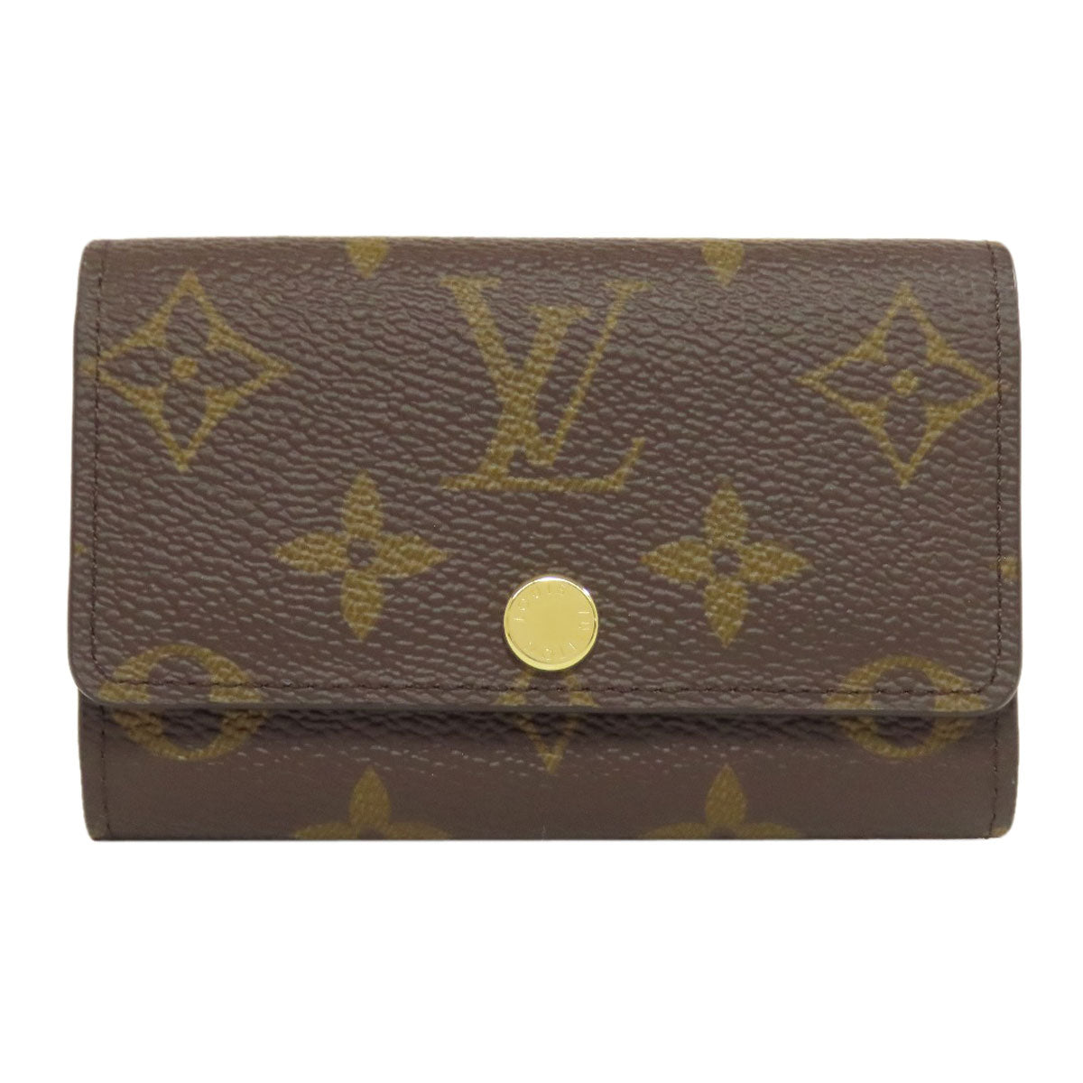 LOUIS VUITTON ルイヴィトン M62630 ミュルティクレ6 キーケース モノグラムキャンバス レディース 中古