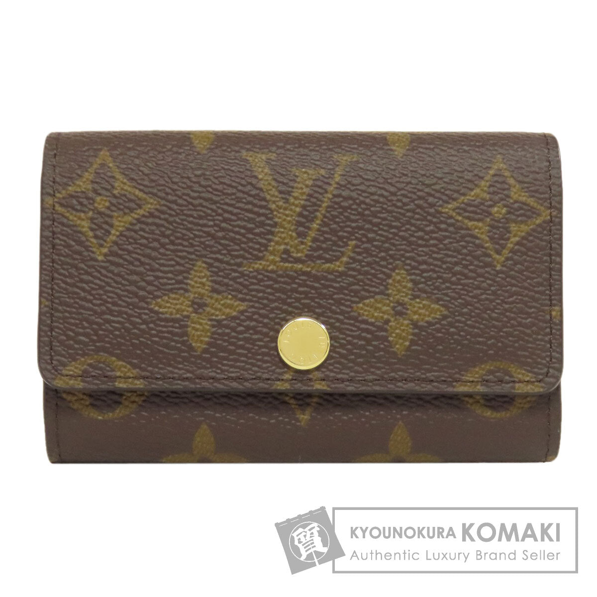 LOUIS VUITTON ルイヴィトン M62630 ミュルティクレ6 キーケース モノグラムキャンバス レディース 中古
