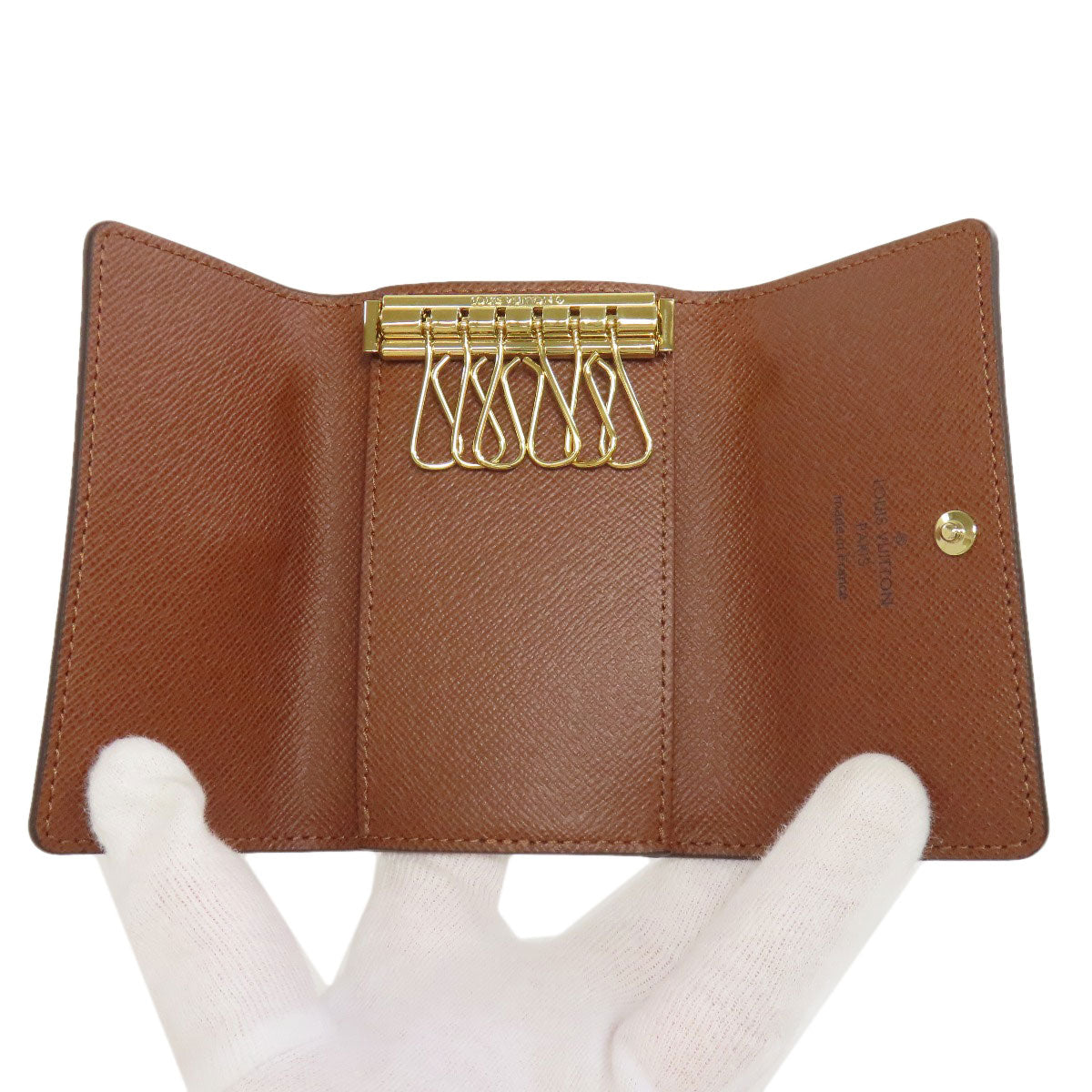 LOUIS VUITTON ルイヴィトン M62630 ミュルティクレ6 キーケース モノグラムキャンバス レディース 中古