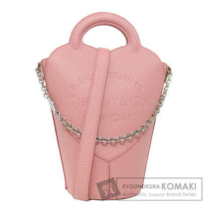 TIFFANY&Co. ティファニー リターン トゥ ティファニー ハンドバッグ カーフ レディース 中古