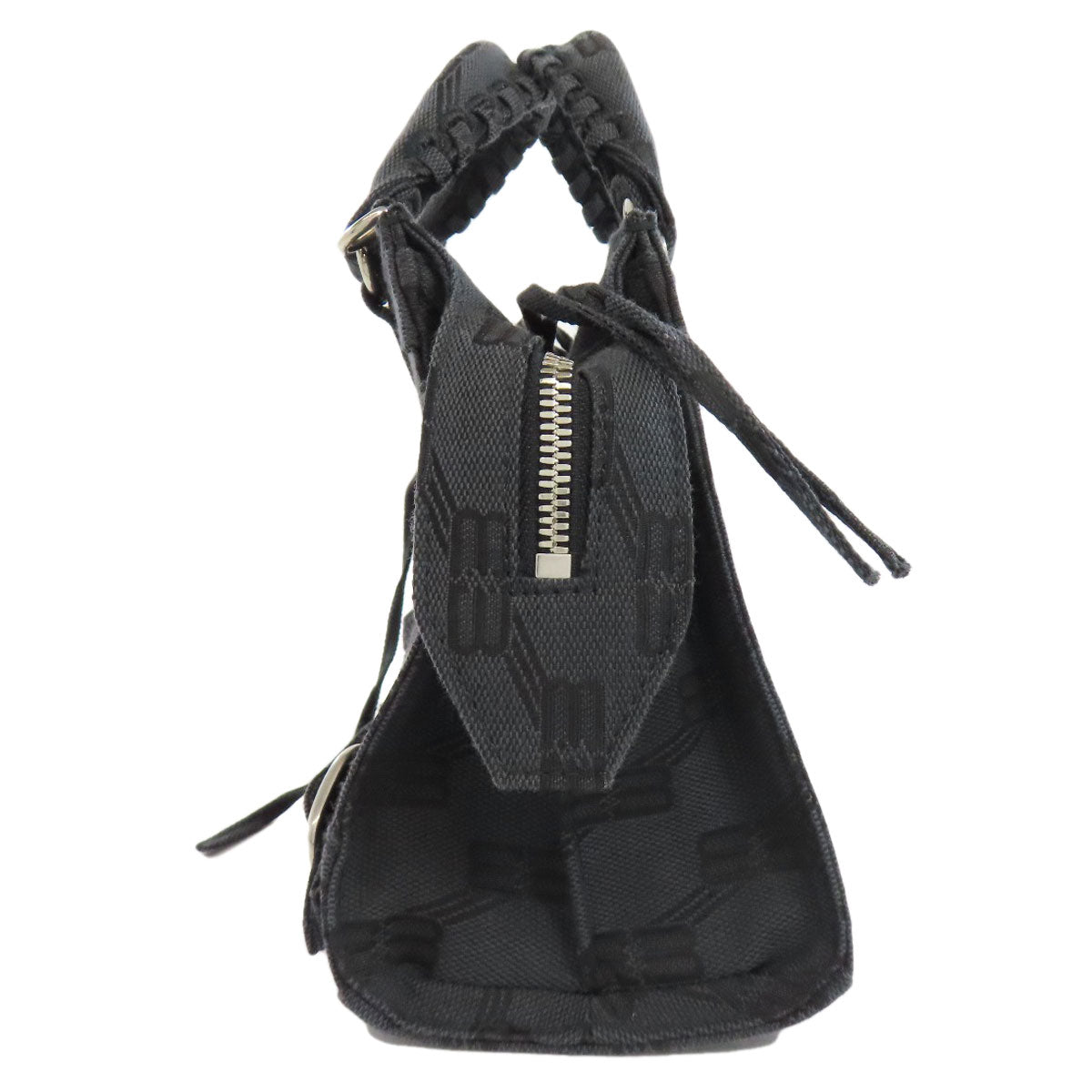 BALENCIAGA バレンシアガ 696495 ネオクラシックシティ XS 2WAY ハンドバッグ キャンバス レディース 中古