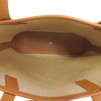 HERMES エルメス アンビエ PM 2WAY ハンドバッグ キャンバス レディース 中古