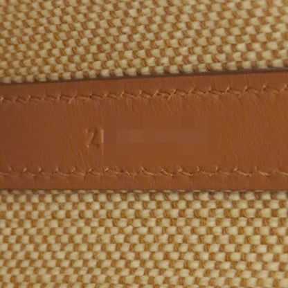 HERMES エルメス アンビエ PM 2WAY ハンドバッグ キャンバス レディース 中古