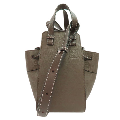 LOEWE ロエベ ハンモック ミニ 2WAY ハンドバッグ カーフ レディース 中古