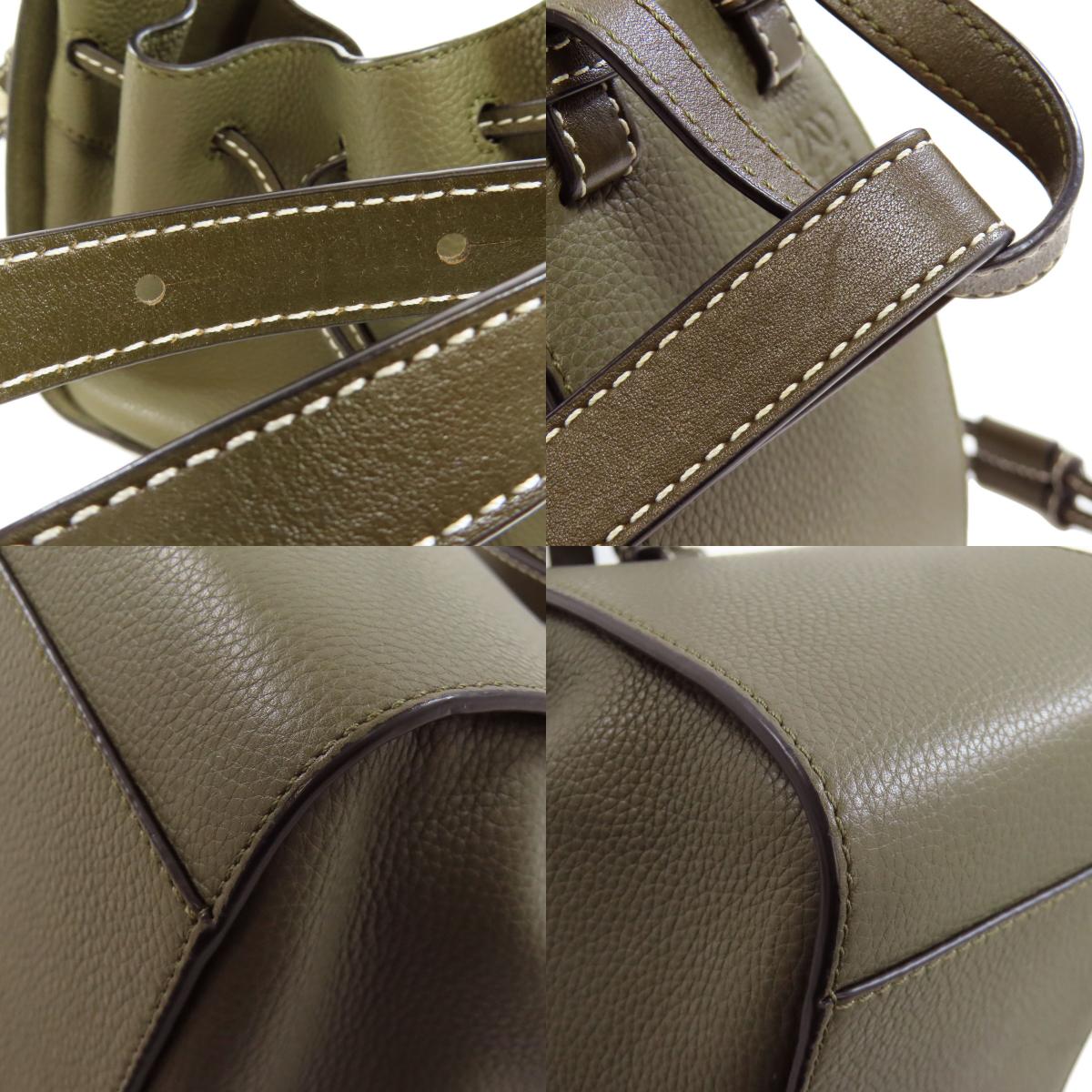 LOEWE ロエベ ハンモック ミニ 2WAY ハンドバッグ カーフ レディース 中古