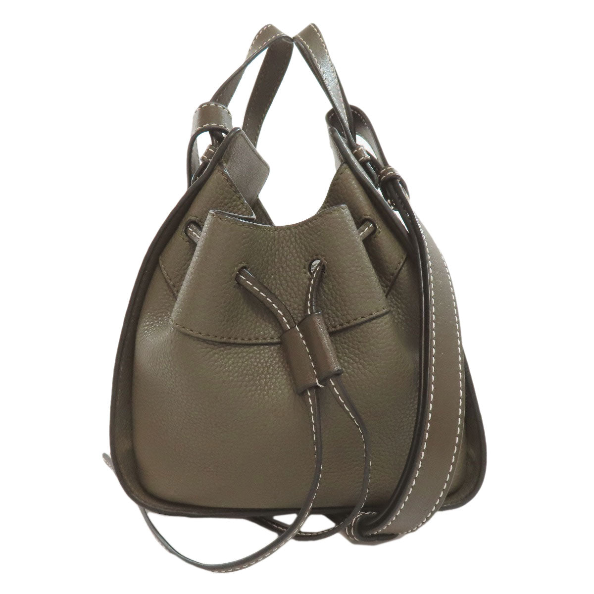 LOEWE ロエベ ハンモック ミニ 2WAY ハンドバッグ カーフ レディース 中古