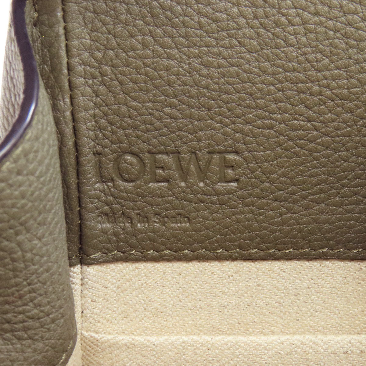 LOEWE ロエベ ハンモック ミニ 2WAY ハンドバッグ カーフ レディース 中古