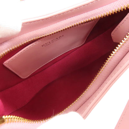 BVLGARI ブルガリ センペルティ エリプス スモール 2WAY ハンドバッグ レザー レディース 中古