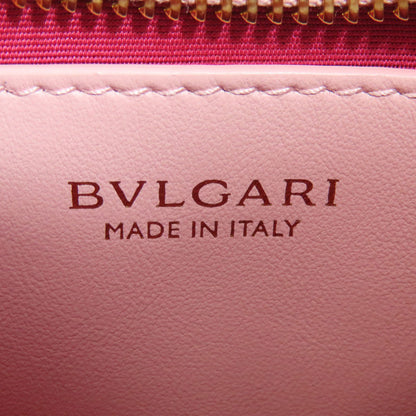 BVLGARI ブルガリ センペルティ エリプス スモール 2WAY ハンドバッグ レザー レディース 中古