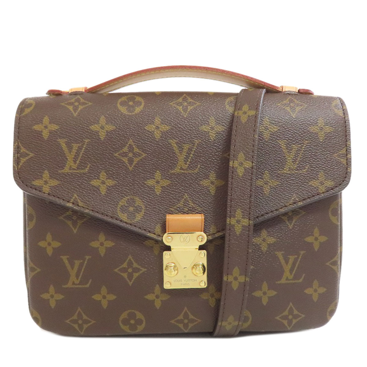 LOUIS VUITTON ルイヴィトン M44875 ポシェット・メティスMM ハンドバッグ モノグラムキャンバス レディース 中古