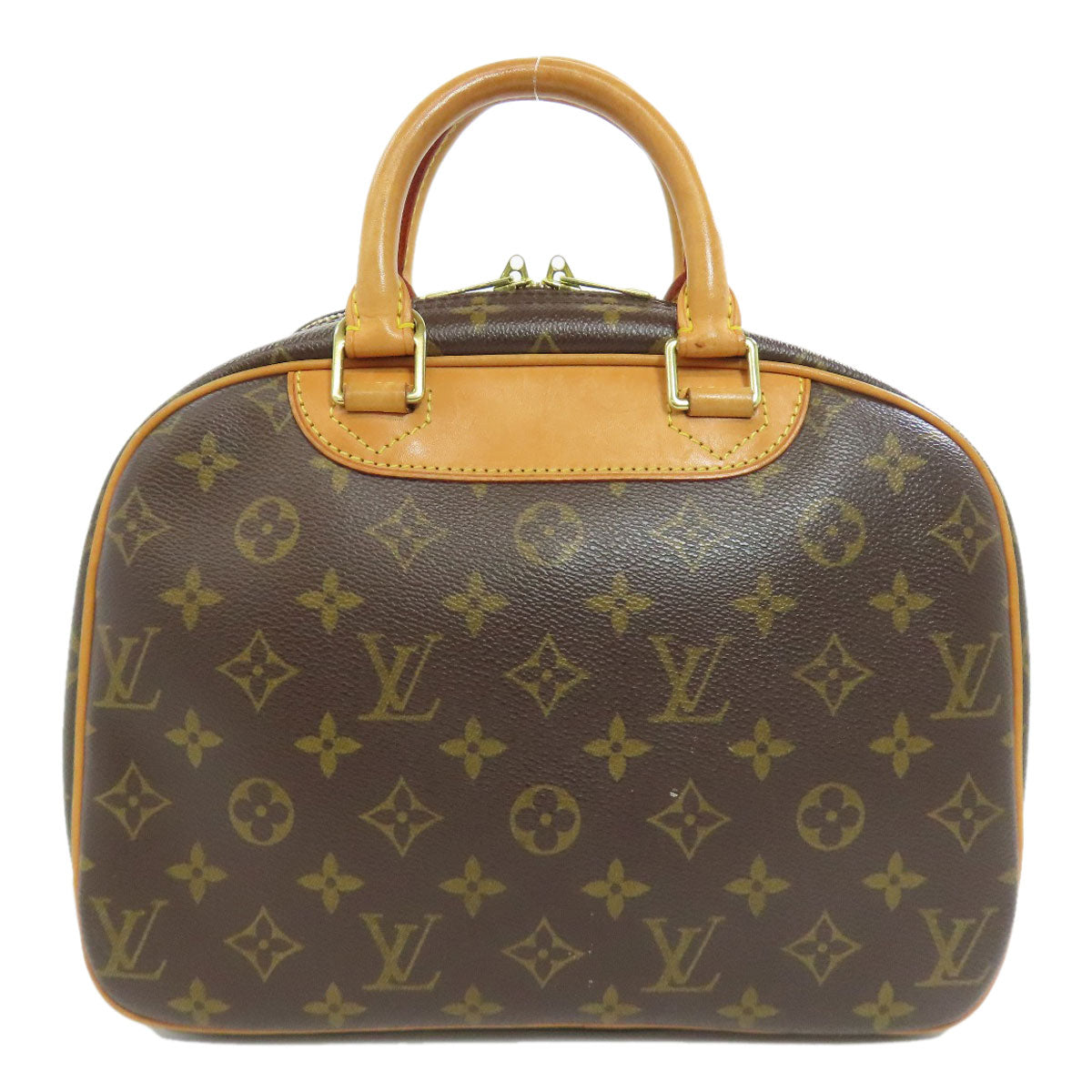 LOUIS VUITTON ルイヴィトン M42228 トゥルーヴィル ハンドバッグ モノグラムキャンバス レディース 中古
