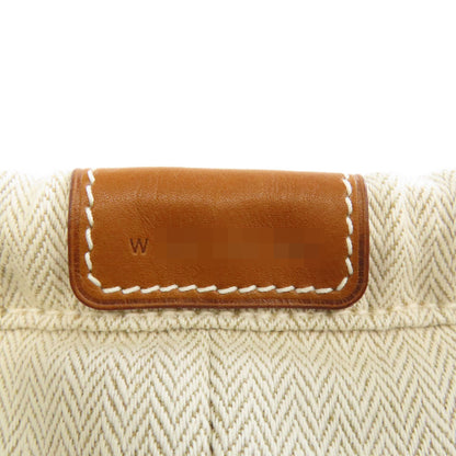 HERMES エルメス フールビ25 バッグインバッグ アクセサリーポーチ トワルシェブロン レディース 中古