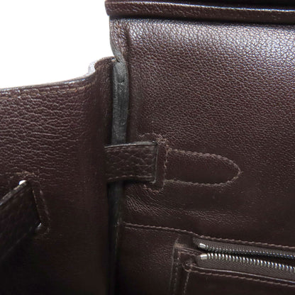 HERMES エルメス オータクロア32 シルバー金具 ハンドバッグ トリヨン レディース 中古