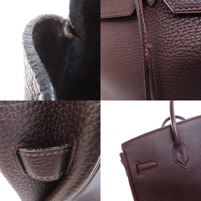 HERMES エルメス オータクロア32 シルバー金具 ハンドバッグ トリヨン レディース 中古