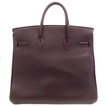 HERMES エルメス オータクロア32 シルバー金具 ハンドバッグ トリヨン レディース 中古