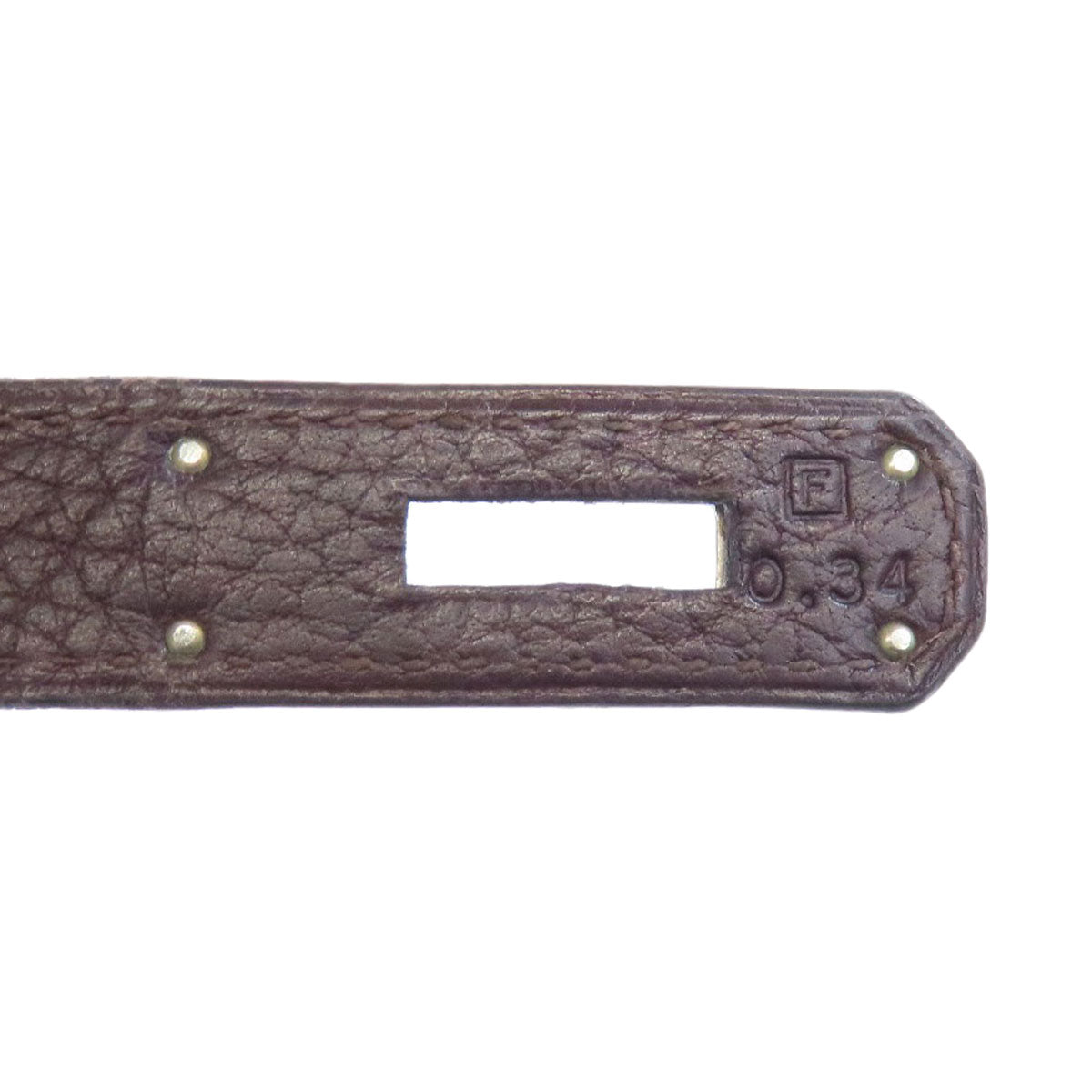 HERMES エルメス オータクロア32 シルバー金具 ハンドバッグ トリヨン レディース 中古