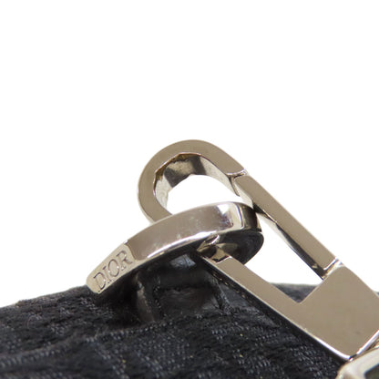 CHRISTIAN DIOR クリスチャンディオール オブリーク ショルダーバッグ キャンバス レディース 中古