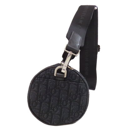 CHRISTIAN DIOR クリスチャンディオール オブリーク ショルダーバッグ キャンバス レディース 中古