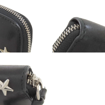 Jimmy Choo ジミーチュウ スタッズ スターモチーフ 二つ折り財布（小銭入れあり） レザー レディース 中古