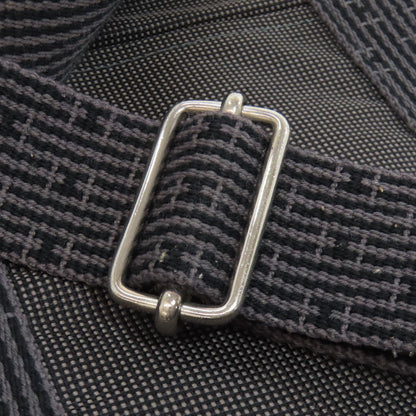 HERMES エルメス エールライン アド MM ハンドバッグ キャンバス レディース 中古