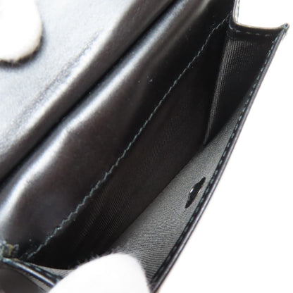 Salvatore Ferragamo サルヴァトーレフェラガモ ガンチーニ柄 二つ折り財布（小銭入れあり） レザー レディース 中古