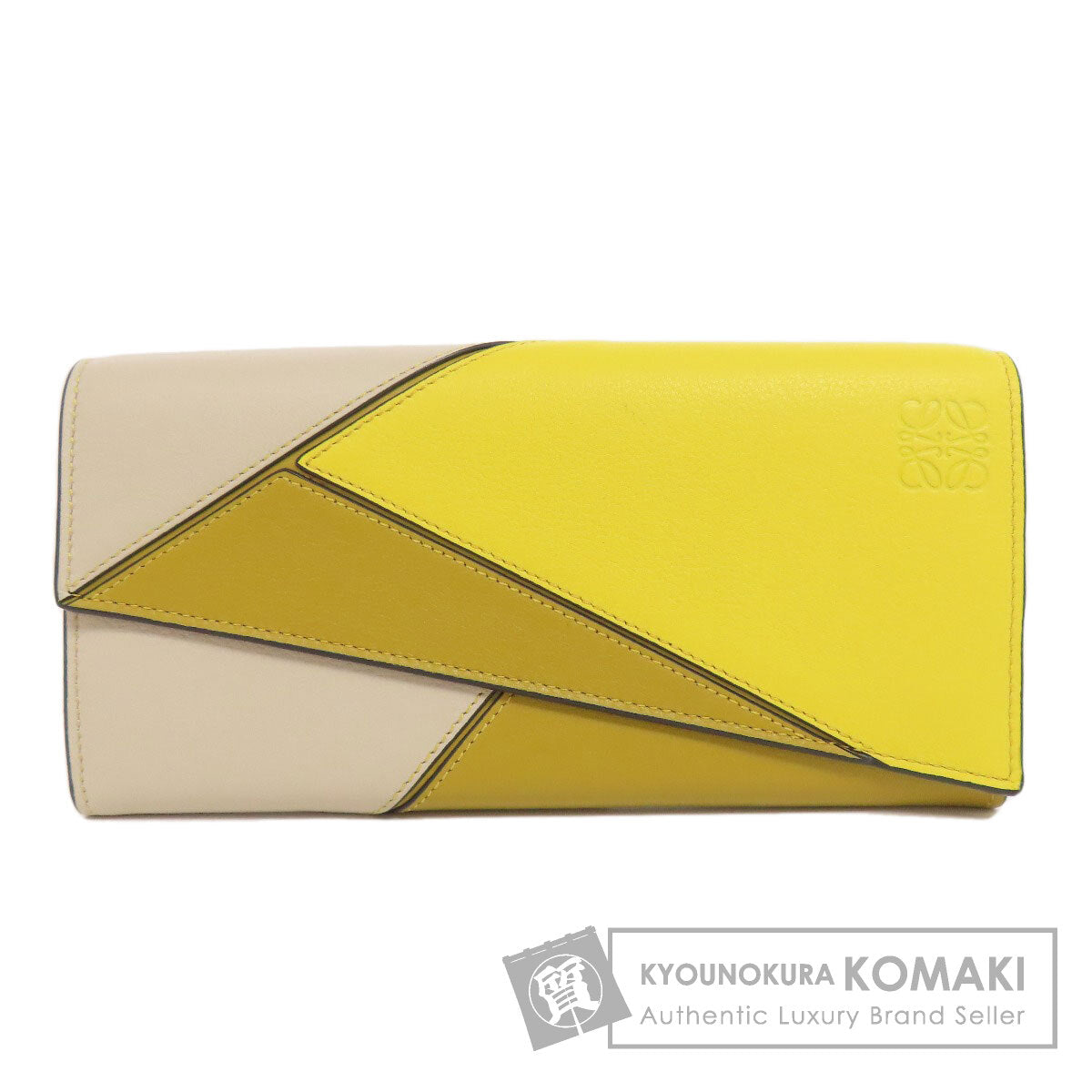 LOEWE ロエベ パズル 長財布（小銭入れあり） カーフ レディース 中古