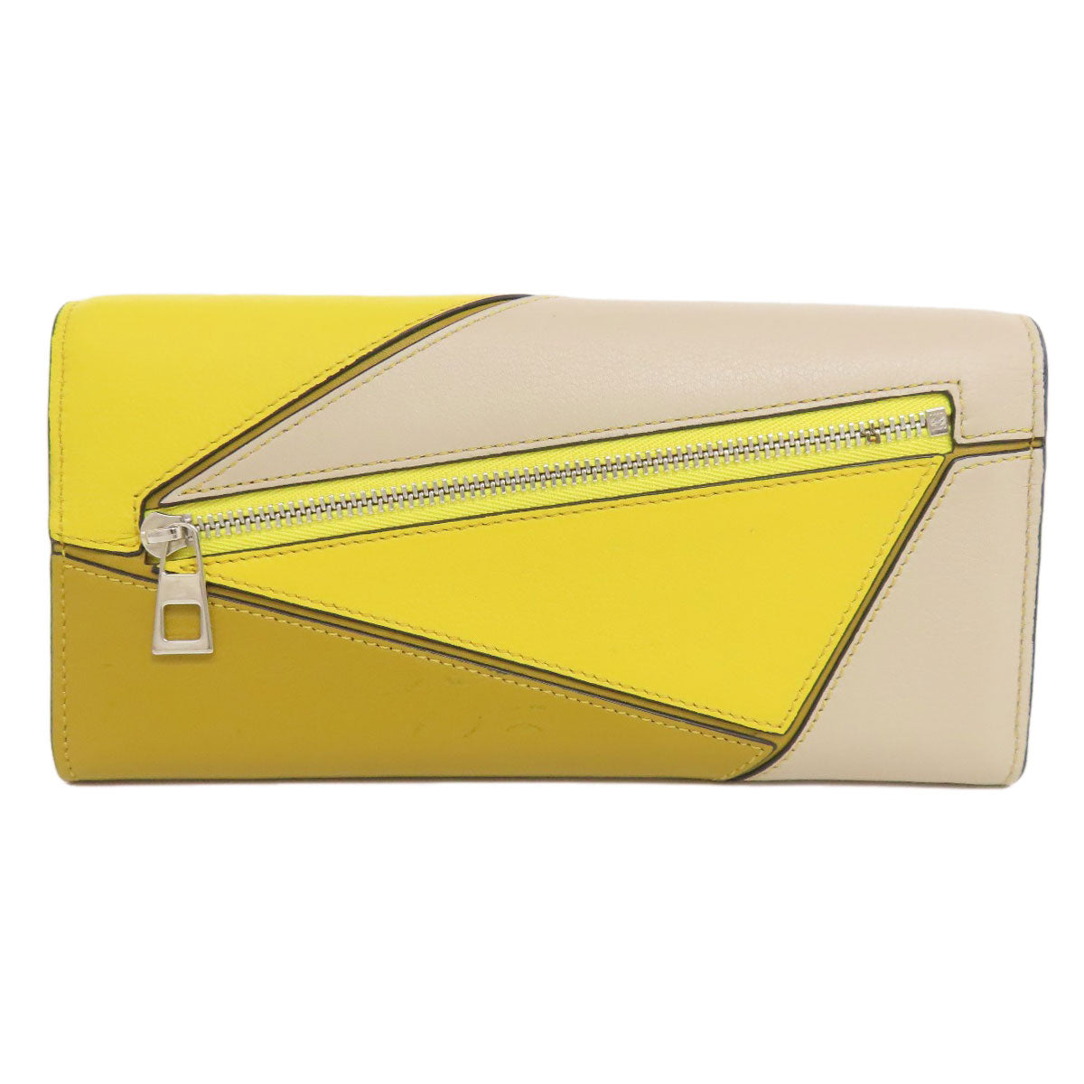 LOEWE ロエベ パズル 長財布（小銭入れあり） カーフ レディース 中古