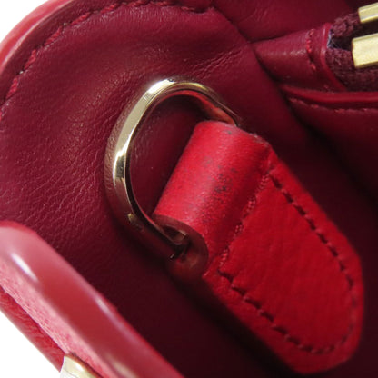 kate spade ケイトスペード 2WAY フェイクパール ハンドバッグ レザー レディース 中古
