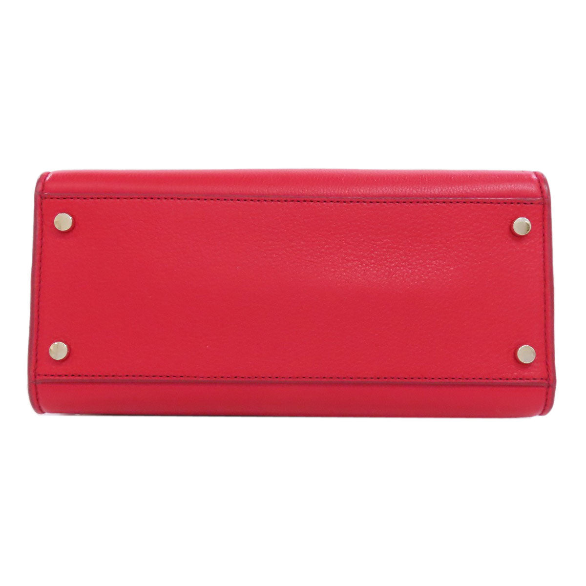 kate spade ケイトスペード 2WAY フェイクパール ハンドバッグ レザー レディース 中古
