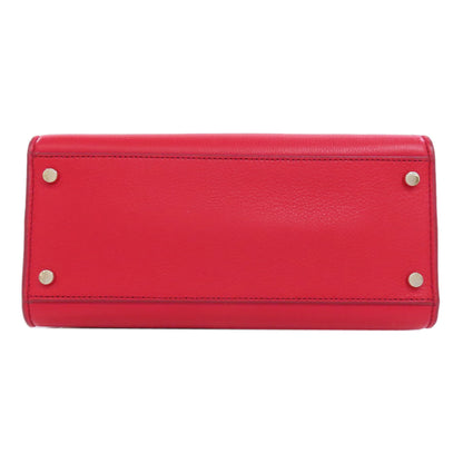 kate spade ケイトスペード 2WAY フェイクパール ハンドバッグ レザー レディース 中古